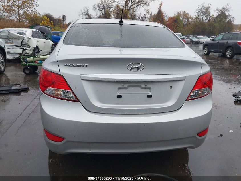 2013 Hyundai Accent Gls VIN: KMHCU4AE3DU316151 Lot: 37996293