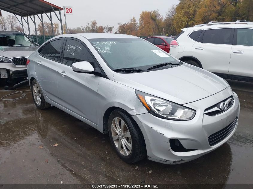 2013 Hyundai Accent Gls VIN: KMHCU4AE3DU316151 Lot: 37996293