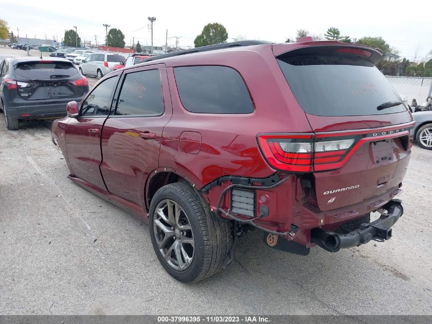 2022 Dodge Durango Srt 392 Awd VIN: 1C4SDJGJ2NC100348 Lot: 37996395