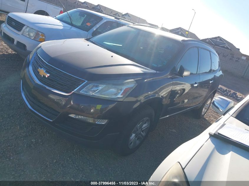 2014 Chevrolet Traverse Ls VIN: 1GNKRFED1EJ233553 Lot: 37996455