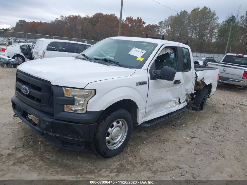 2016 Ford F-150 Xl VIN: 1FTFX1EF3GKE19614 Lot: 37996475