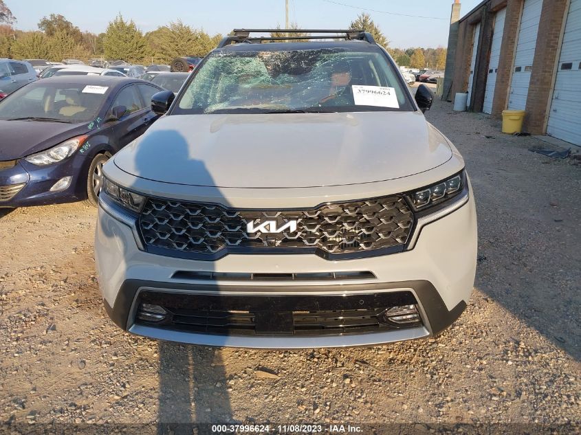 2022 Kia Sorento X-Line Sx Prestige VIN: 5XYRKDLF4NG141275 Lot: 37996624