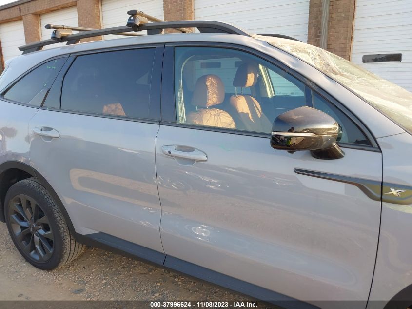 2022 Kia Sorento X-Line Sx Prestige VIN: 5XYRKDLF4NG141275 Lot: 37996624