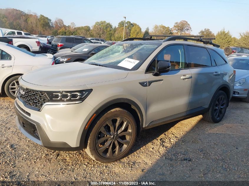 2022 Kia Sorento X-Line Sx Prestige VIN: 5XYRKDLF4NG141275 Lot: 37996624
