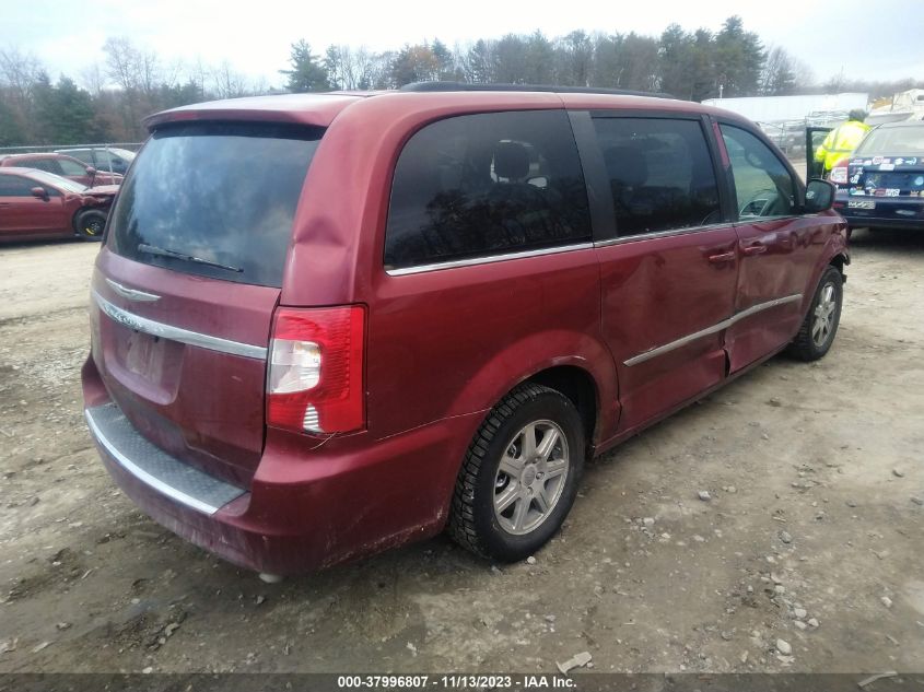 2012 Chrysler Town & Country Touring VIN: 2C4RC1BG2CR227604 Lot: 37996807