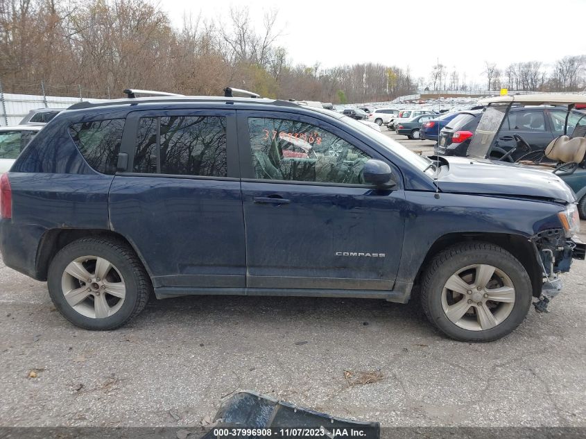 2017 Jeep Compass Latitude 4X4 VIN: 1C4NJDEB0HD210025 Lot: 37996908