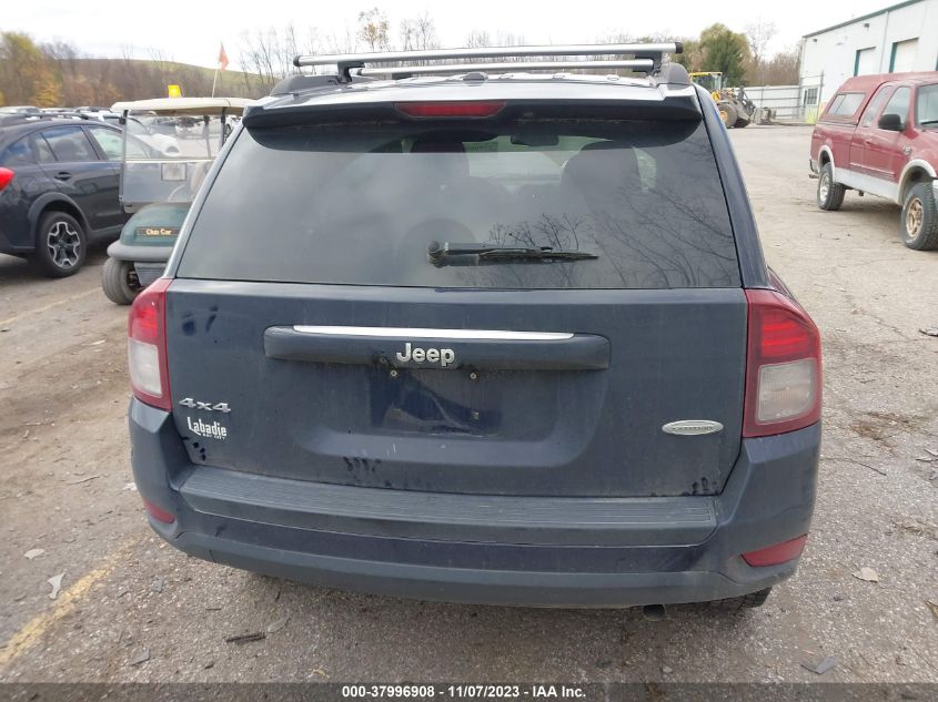 2017 Jeep Compass Latitude 4X4 VIN: 1C4NJDEB0HD210025 Lot: 37996908