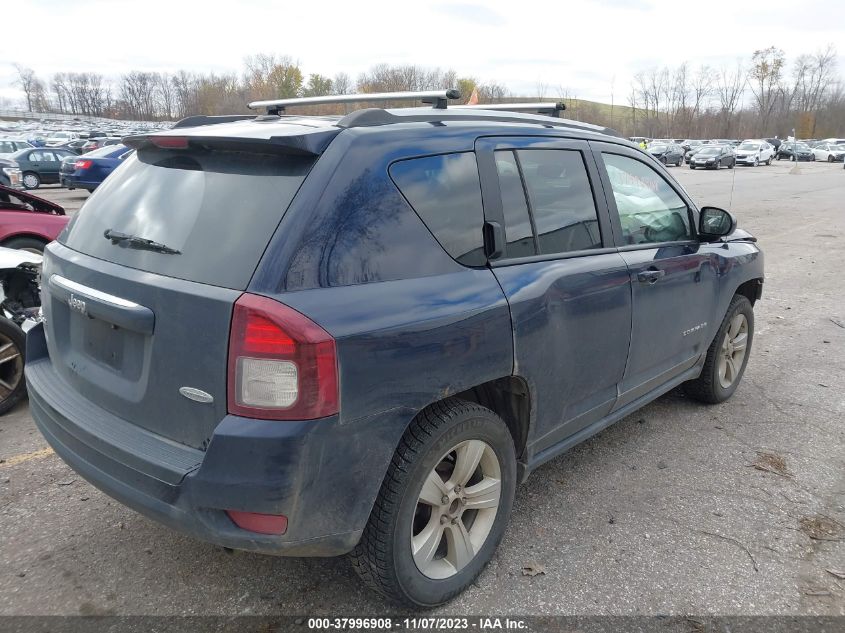 2017 Jeep Compass Latitude 4X4 VIN: 1C4NJDEB0HD210025 Lot: 37996908