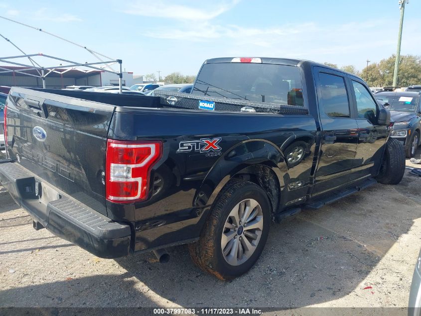 2018 Ford F-150 Xl VIN: 1FTFW1E59JFA17140 Lot: 37997083