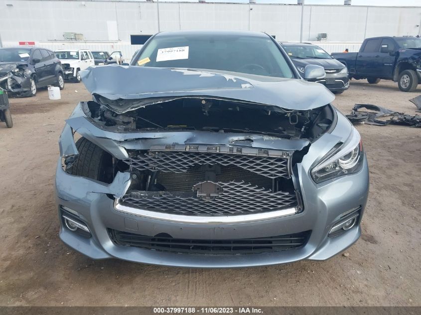 2015 Infiniti Q50 VIN: JN1BV7AR6FM400651 Lot: 37997188