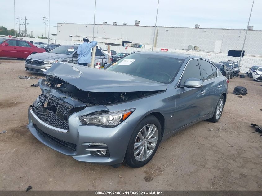 2015 Infiniti Q50 VIN: JN1BV7AR6FM400651 Lot: 37997188