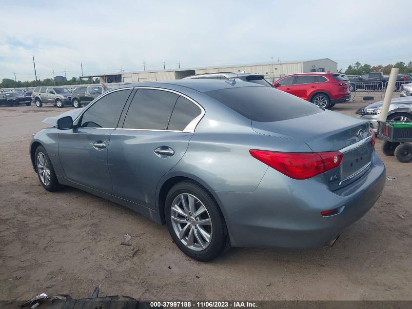 2015 Infiniti Q50 VIN: JN1BV7AR6FM400651 Lot: 37997188