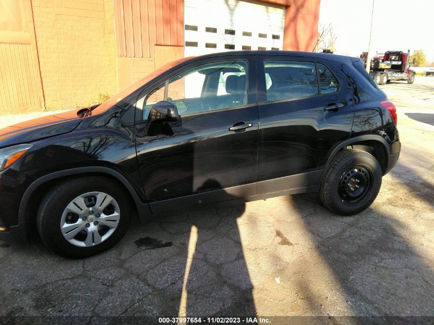 2018 Chevrolet Trax Ls VIN: 3GNCJKSB6JL25702 Lot: 37997654