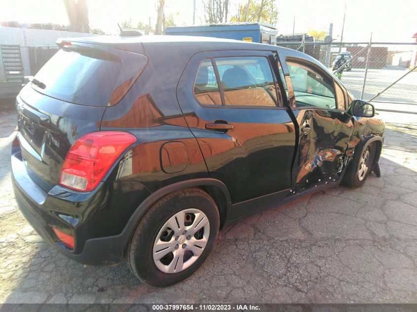 2018 Chevrolet Trax Ls VIN: 3GNCJKSB6JL25702 Lot: 37997654