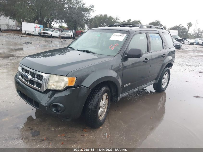 1FMCU02Z58KC68583 2008 Ford Escape Xls/Xls Manual