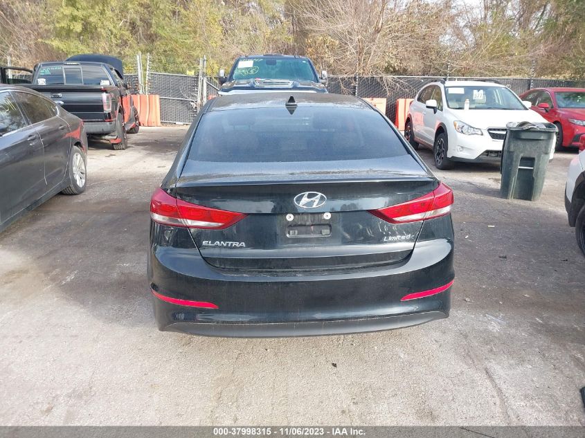 5NPD84LF4JH278373 2018 Hyundai Elantra Limited