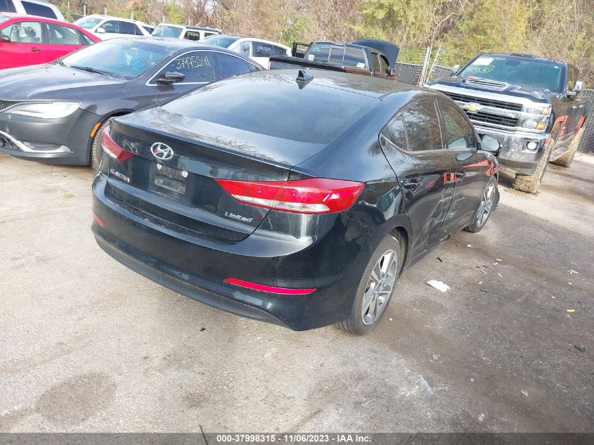 5NPD84LF4JH278373 2018 Hyundai Elantra Limited