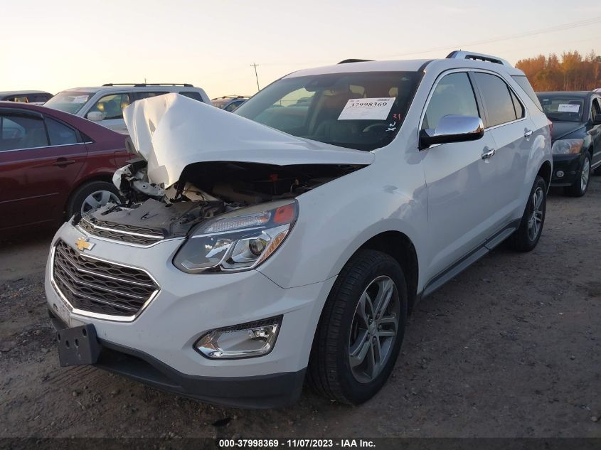 2016 Chevrolet Equinox Ltz VIN: 2GNFLGEK2G6344619 Lot: 37998369