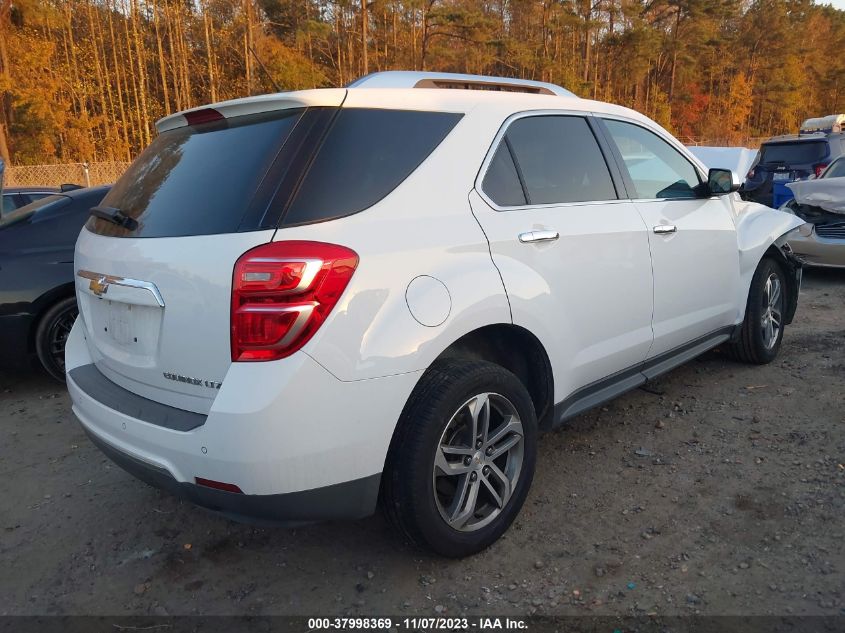 2016 Chevrolet Equinox Ltz VIN: 2GNFLGEK2G6344619 Lot: 37998369