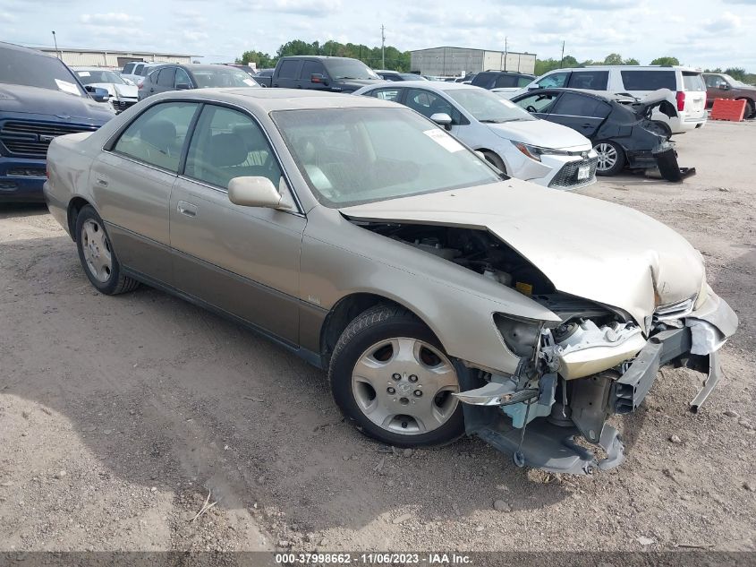 2000 Lexus Es 300 VIN: JT8BF28G6Y0277038 Lot: 37998662