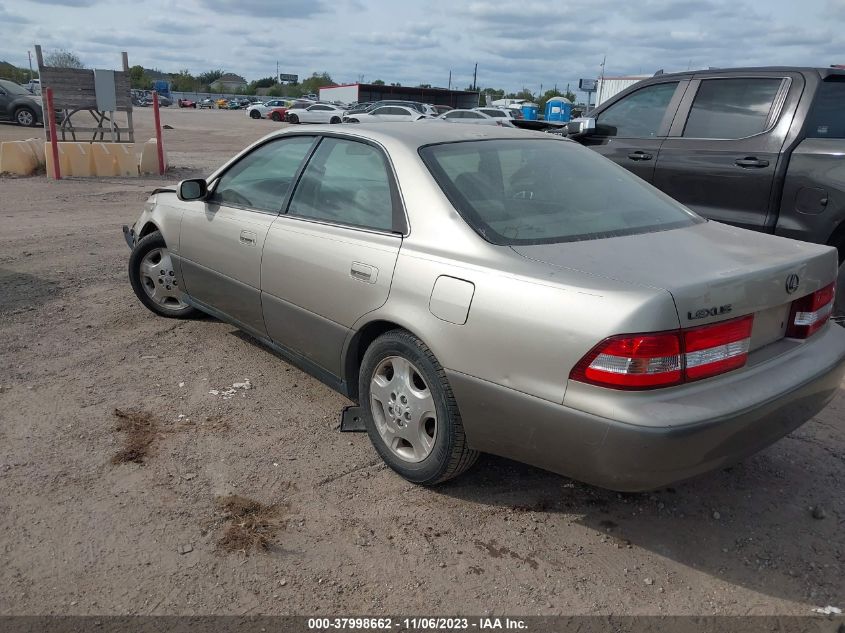 2000 Lexus Es 300 VIN: JT8BF28G6Y0277038 Lot: 37998662