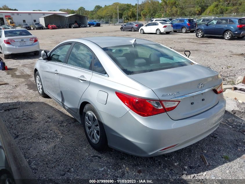 2011 Hyundai Sonata Gls VIN: 5NPEB4AC9BH173330 Lot: 37998690