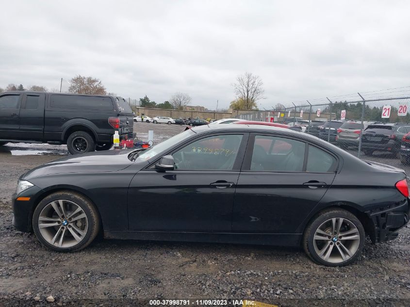 2013 BMW 335I xDrive VIN: WBA3B9G52DNP39695 Lot: 37998791