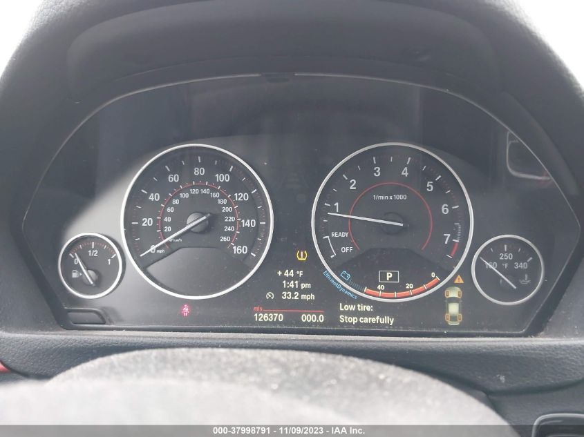 2013 BMW 335I xDrive VIN: WBA3B9G52DNP39695 Lot: 37998791