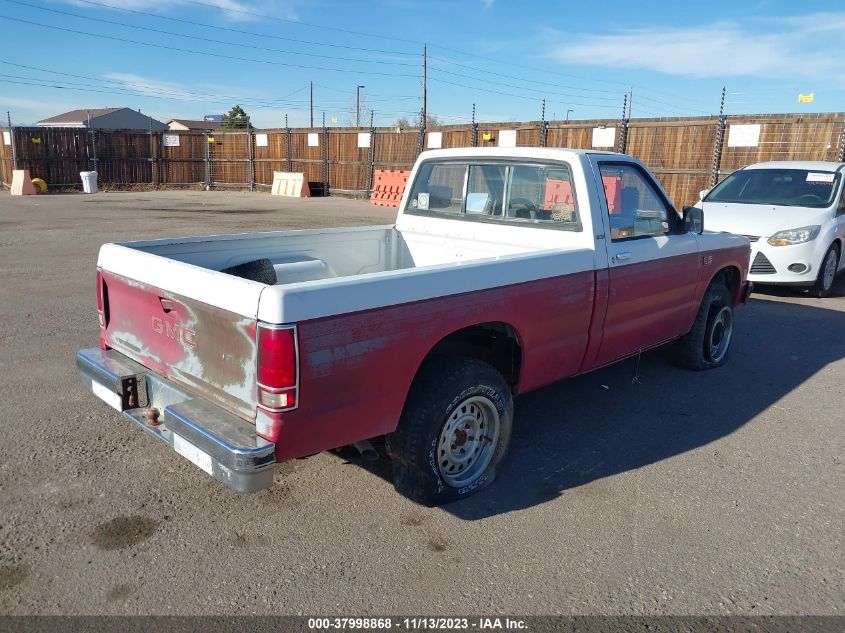 1986 GMC S Truck S15 VIN: 1GTCT14R9G2515256 Lot: 37998868