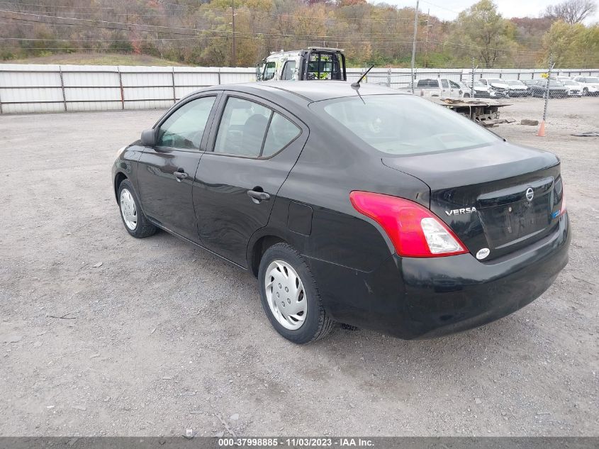 2013 Nissan Versa 1.6 S VIN: 3N1CN7AP8DL894635 Lot: 37998885