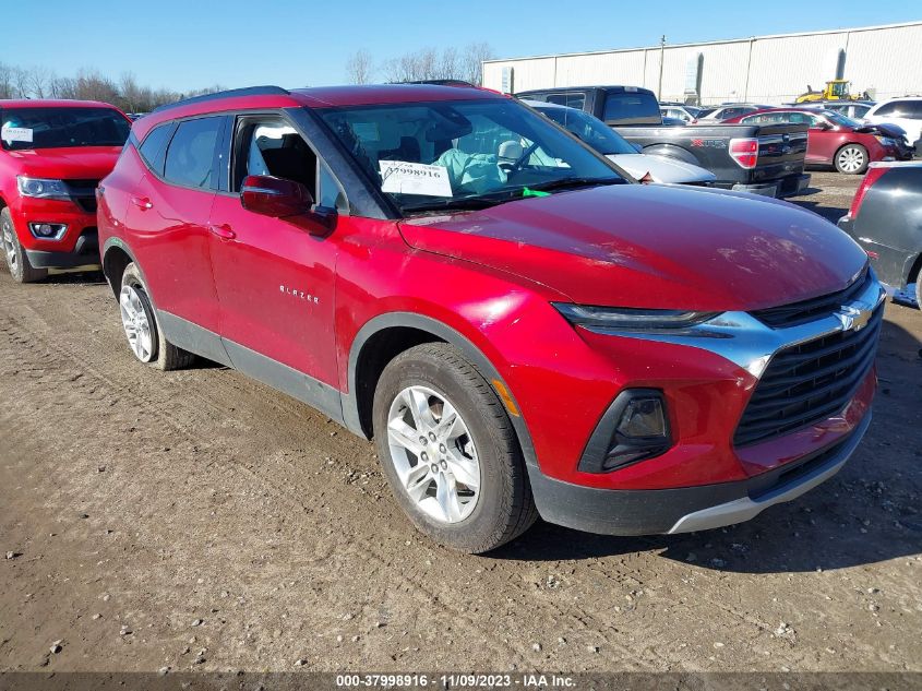 2022 Chevrolet Blazer Fwd 2Lt VIN: 3GNKBCR41NS131939 Lot: 37998916