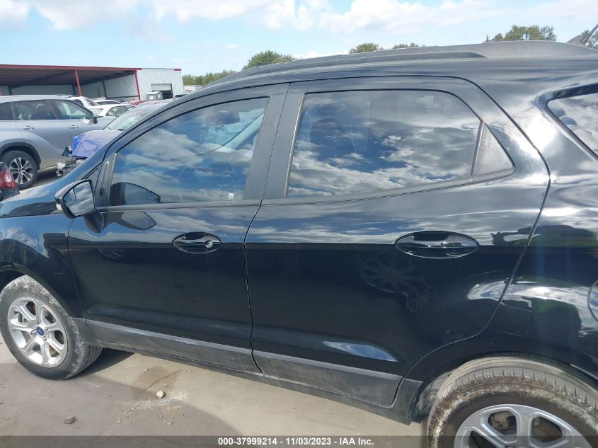 2019 Ford Ecosport Se VIN: MAJ3S2GEXKC293191 Lot: 37999214