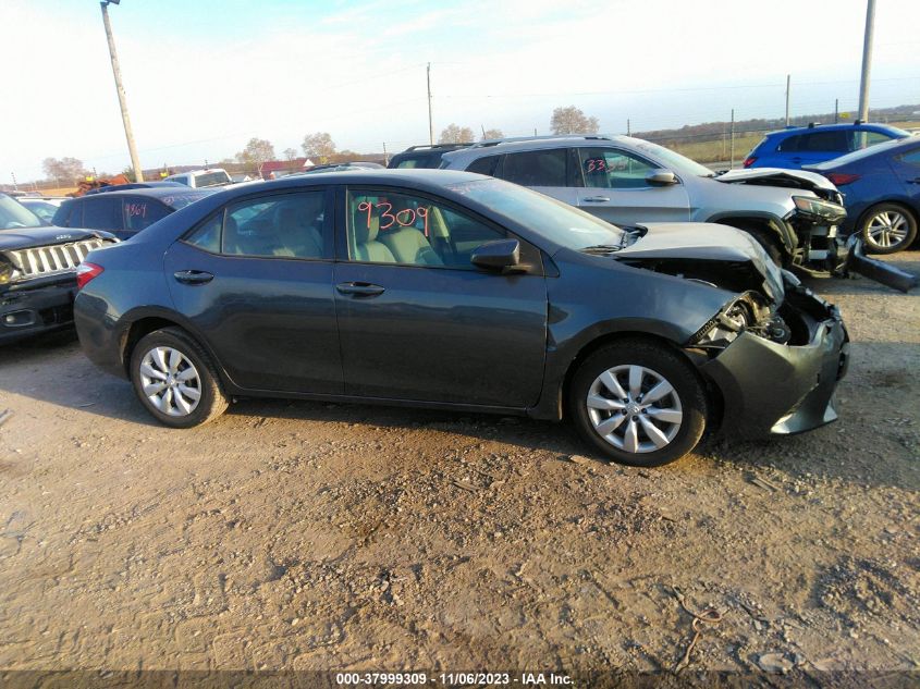 2016 Toyota Corolla Le VIN: 2T1BURHE4GC696556 Lot: 37999309