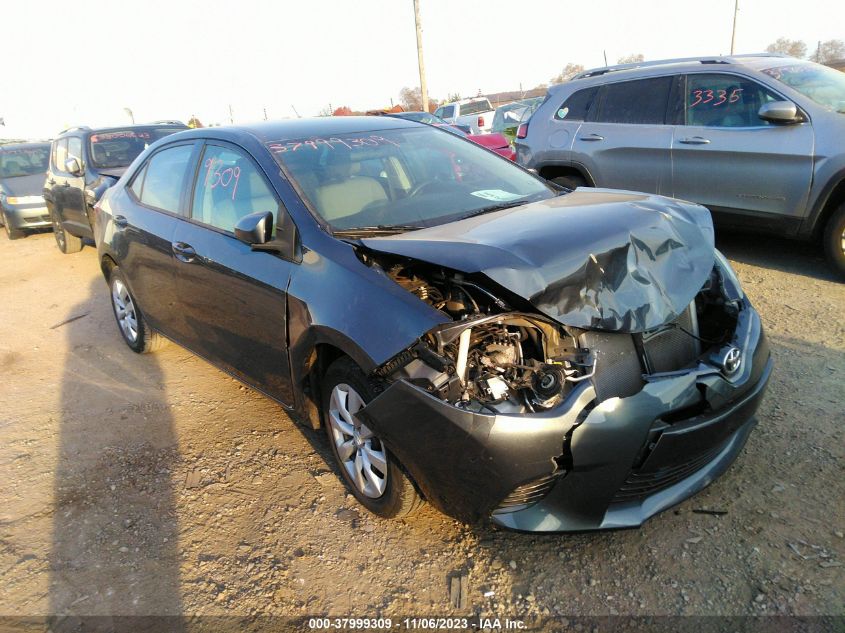 2016 Toyota Corolla Le VIN: 2T1BURHE4GC696556 Lot: 37999309