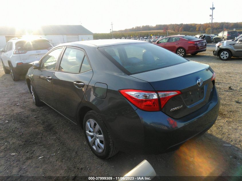 2016 Toyota Corolla Le VIN: 2T1BURHE4GC696556 Lot: 37999309