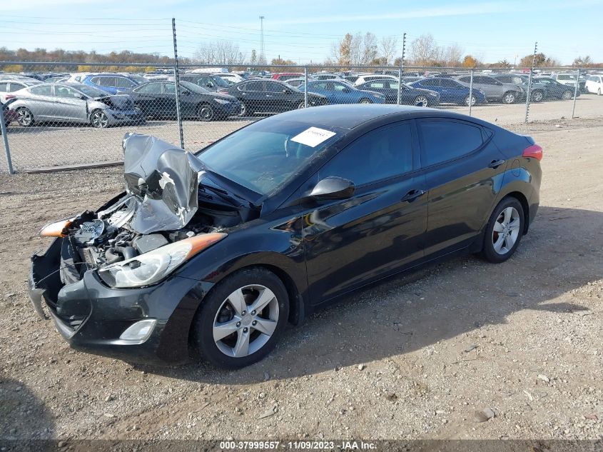 2013 Hyundai Elantra Gls VIN: 5NPDH4AE2DH348631 Lot: 37999557