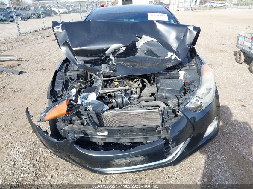 2013 Hyundai Elantra Gls VIN: 5NPDH4AE2DH348631 Lot: 37999557