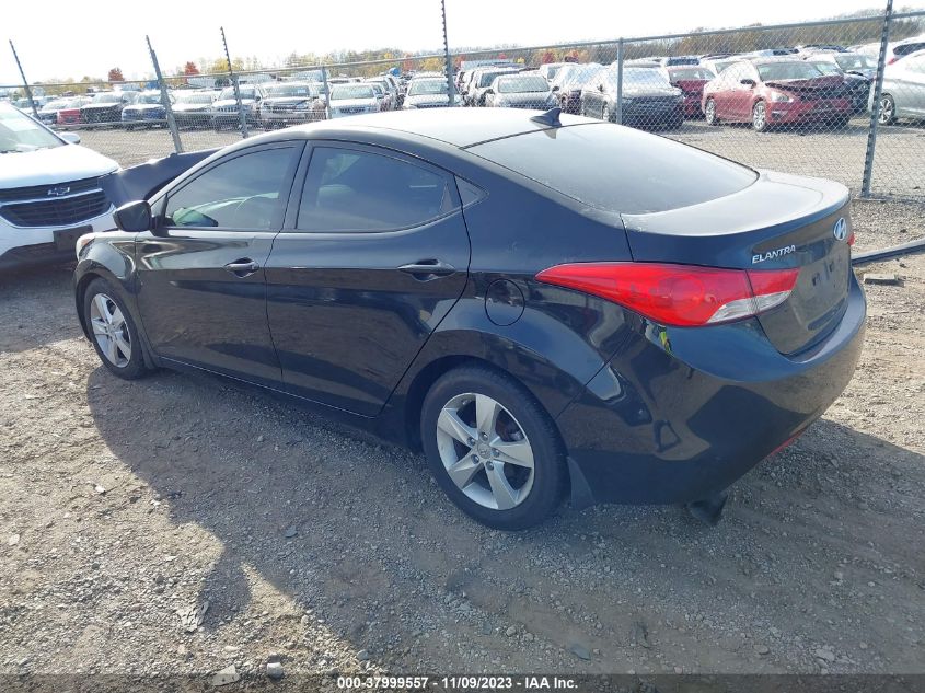 2013 Hyundai Elantra Gls VIN: 5NPDH4AE2DH348631 Lot: 37999557