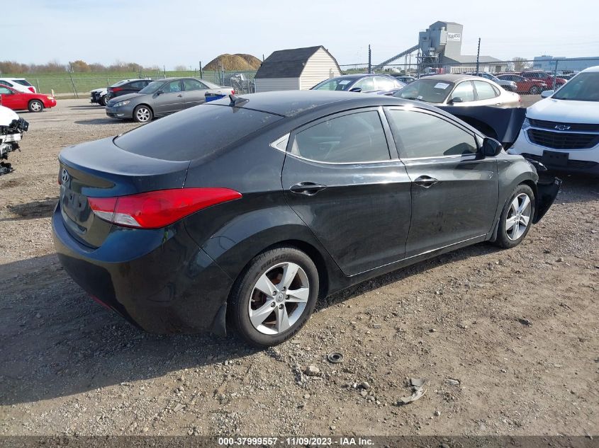 2013 Hyundai Elantra Gls VIN: 5NPDH4AE2DH348631 Lot: 37999557