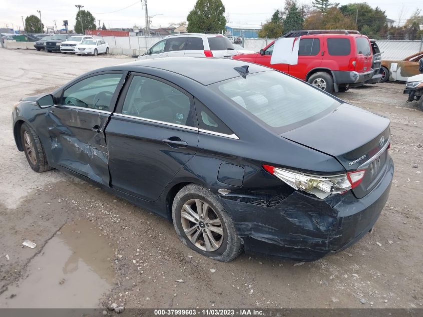 2013 Hyundai Sonata Gls VIN: 5NPEB4AC3DH744474 Lot: 37999603