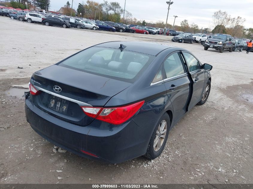 2013 Hyundai Sonata Gls VIN: 5NPEB4AC3DH744474 Lot: 37999603