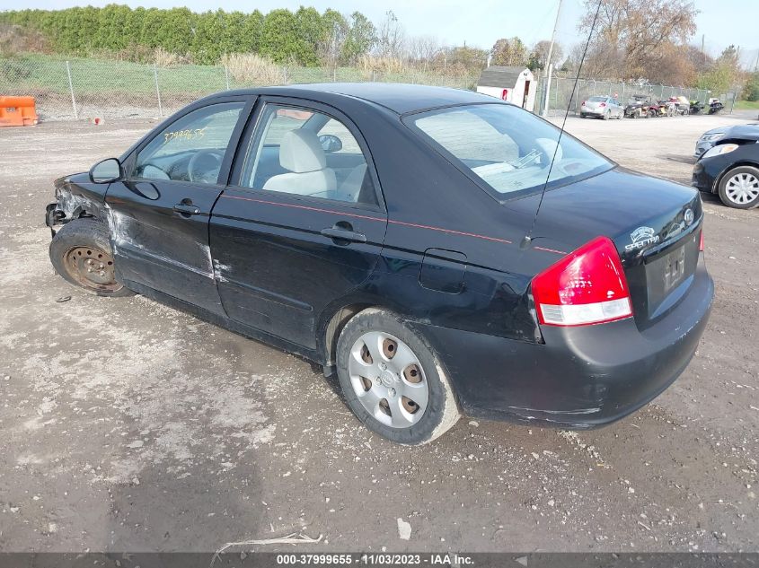 KNAFE222495601169 2009 Kia Spectra Lx