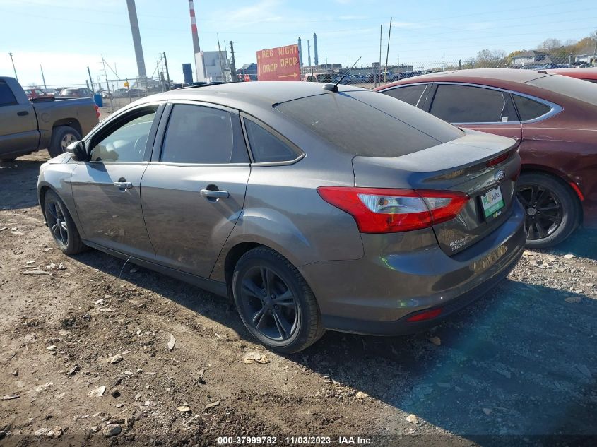 2014 Ford Focus Se VIN: 1FADP3F21EL139783 Lot: 37999782