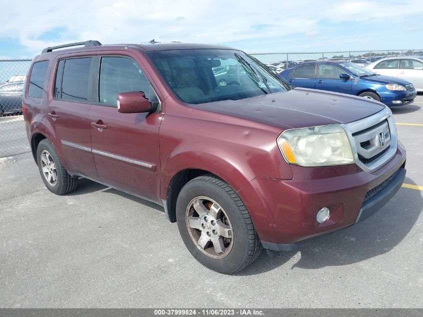 2011 Honda Pilot Touring VIN: 5FNYF3H91BB030201 Lot: 37999824