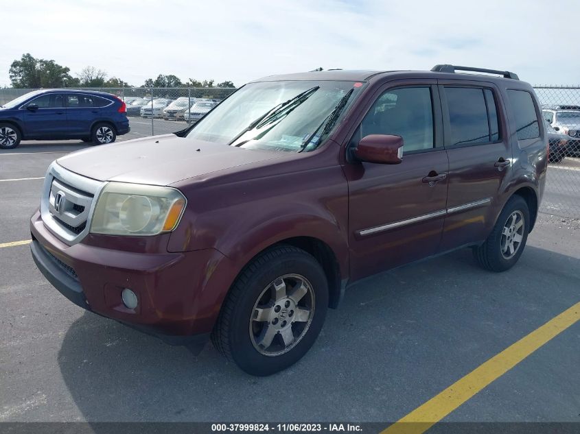 2011 Honda Pilot Touring VIN: 5FNYF3H91BB030201 Lot: 37999824