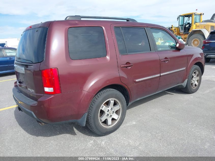 2011 Honda Pilot Touring VIN: 5FNYF3H91BB030201 Lot: 37999824