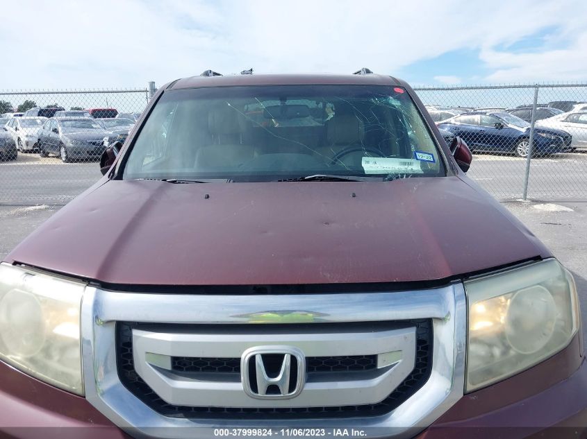 2011 Honda Pilot Touring VIN: 5FNYF3H91BB030201 Lot: 37999824