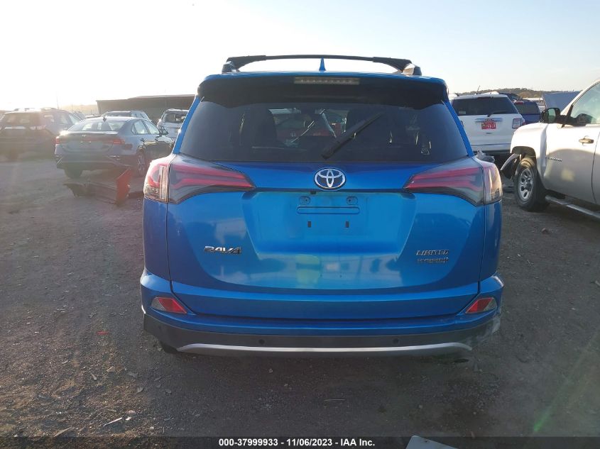 2016 Toyota Rav4 Hybrid Limited VIN: JTMDJREV5GD047292 Lot: 37999933