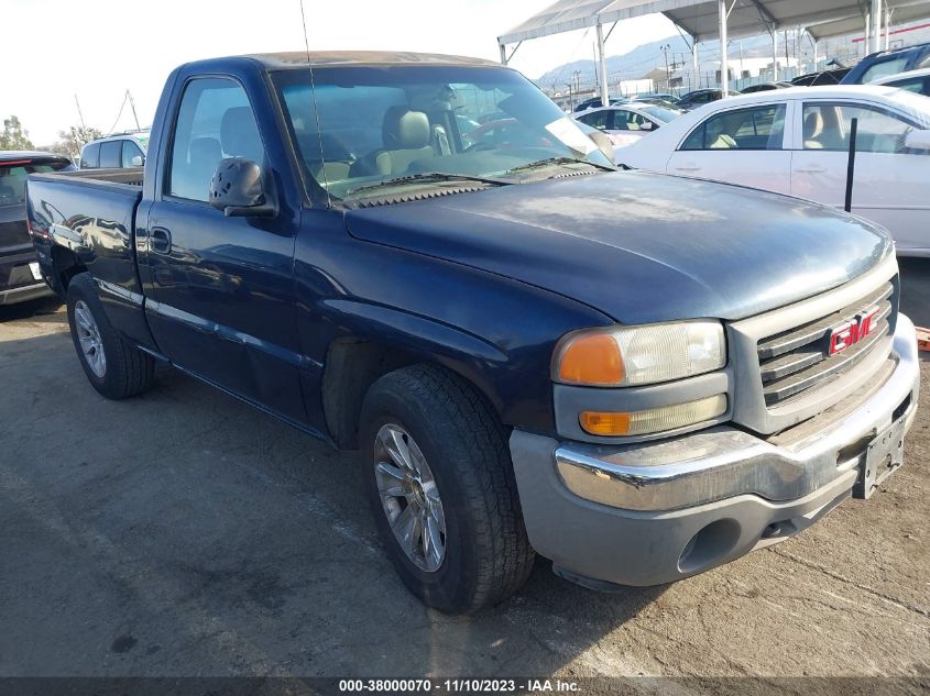 2006 GMC Sierra 1500 Work Truck VIN: 1GTEC14X96Z257737 Lot: 38000070