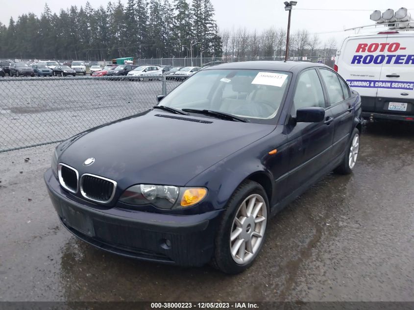 2003 BMW 325Xi VIN: WBAEU33433PH90691 Lot: 38000223